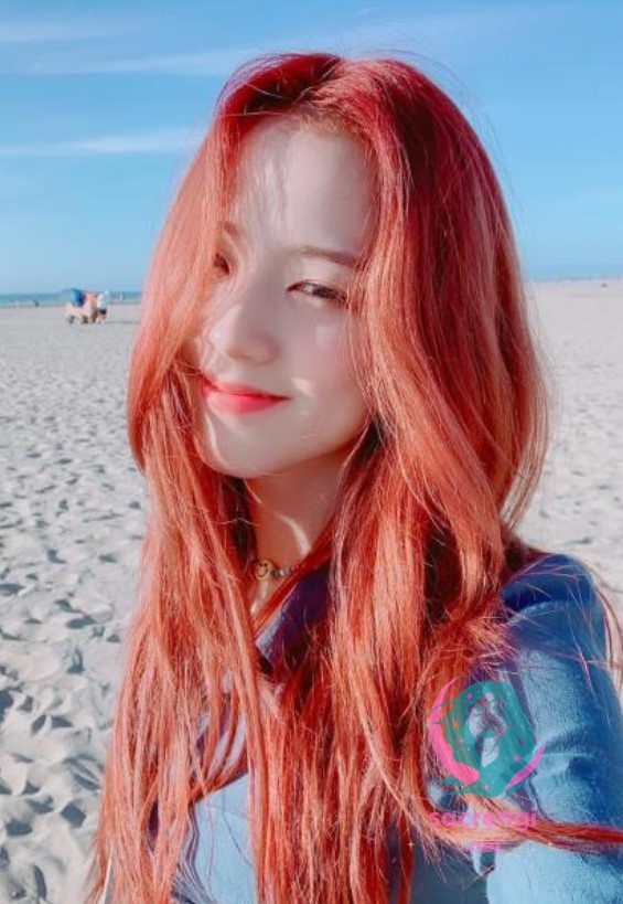 Blackpink Jennie Turuncu Saç Rengi
