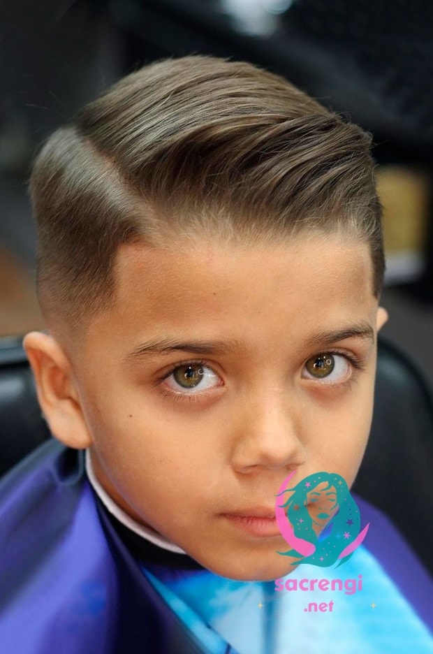Erkek Çocuk Kısa Saç Kesim Modeli