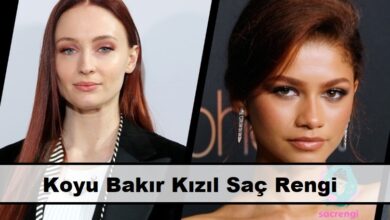 Koyu Bakır Kızıl Saç Rengi ana