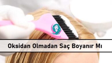 Oksidan Olmadan Saç Boyanır Mı