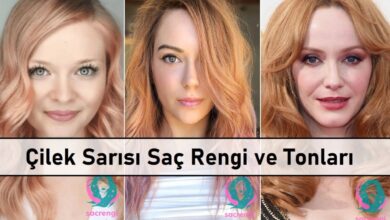 Çilek Sarısı Saç Rengi