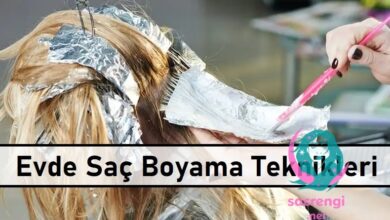 Evde Saç Boyama Teknikleri