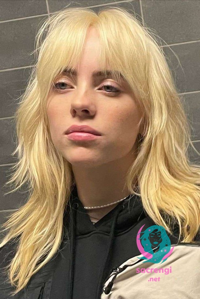 Billie Eilish Wolf Cut Saç Modeli