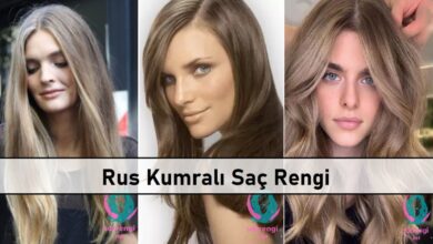 Rus Kumralı Saç Rengi ana