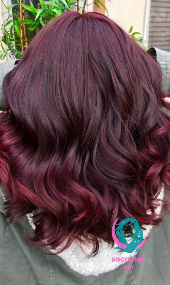 Kızıl Viyole Saç Rengi Boya Numarası