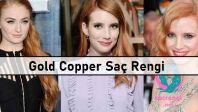 Gold Copper Saç Rengi ana
