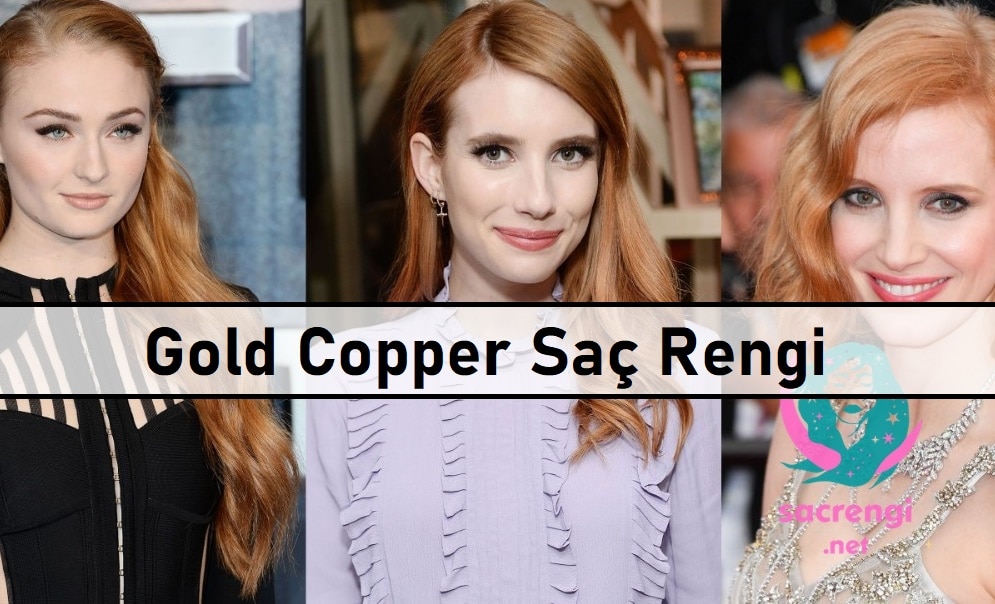 Gold Copper Saç Rengi ana