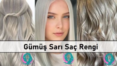 Gümüş Sarı Saç Rengi ana