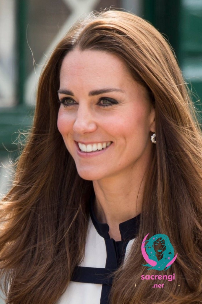 Kate Middleton Fındık Kabuğu Saç Renk Tonu