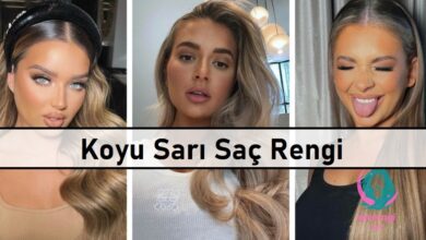 Koyu Sarı Saç Rengi