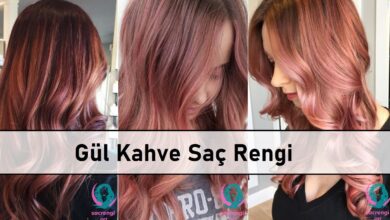 Gül Kahve Saç Rengi ana